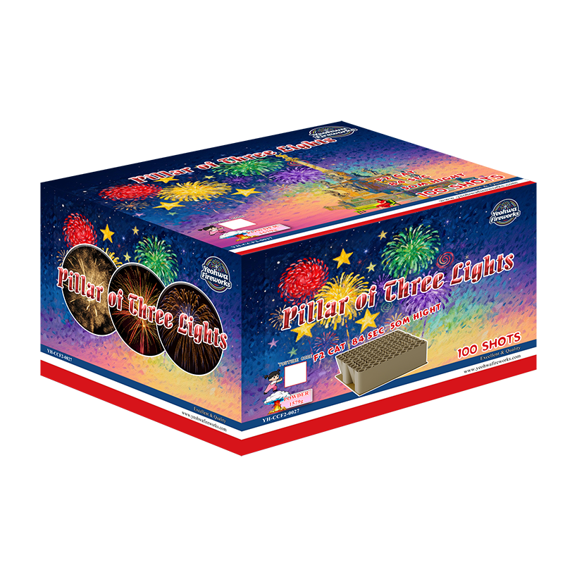 PILLAR OF THREE LIGHTS 100 SHOTS