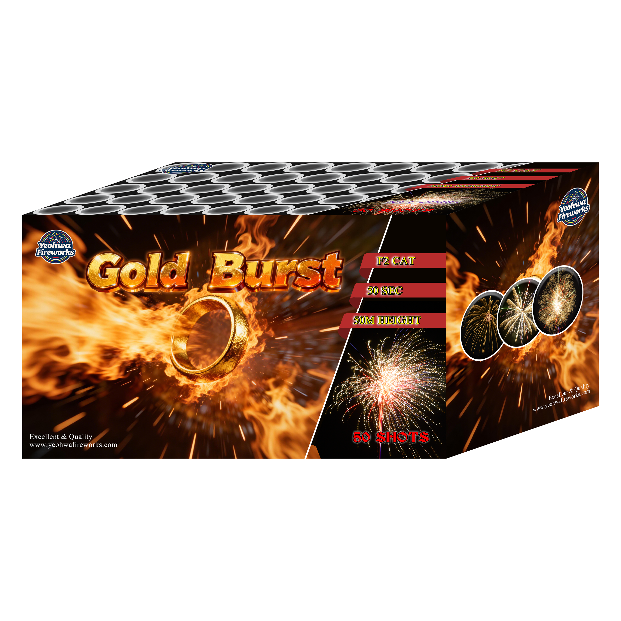 GOLD BURST 50 SHOTS