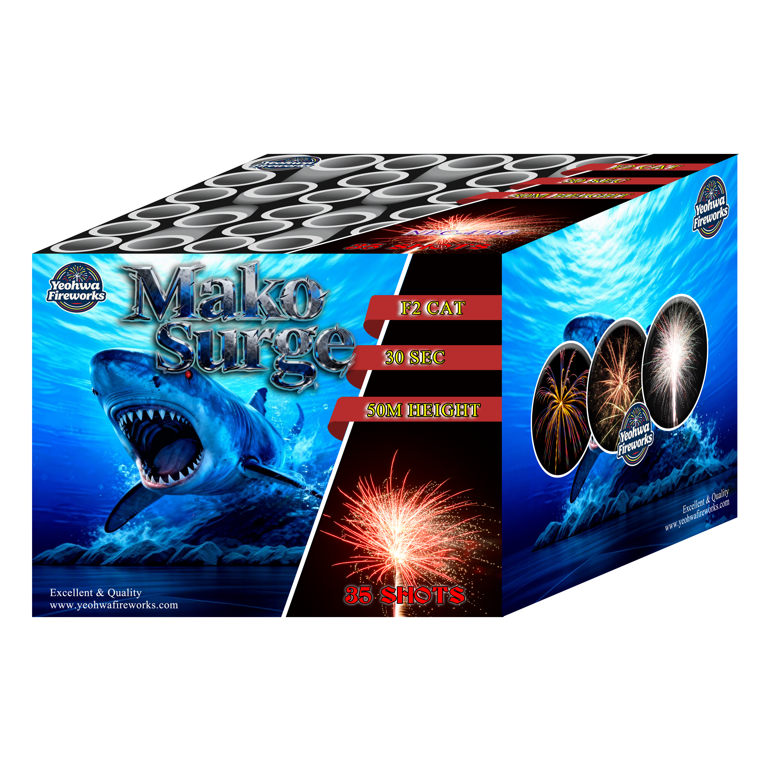 MAKO SURGE 35 SHOTS